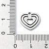 304 Stainless Steel Charms STAS-C097-28P-3
