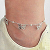 Alloy Butterfly Charms Anklets for Women FS-WG22606-04-1