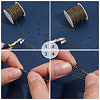 DIY Iron Ball Chains Keychain Tag Chains Making Kit DIY-PH0021-81-4