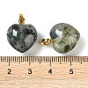 Natural Prehnite Pendants G-J386-H17-G-3