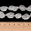 Natural Quartz Crystal Beads Strands GG-CBA0B77-A27-03-4