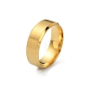 201 Stainless Steel Plain Band Ring for Men Women RJEW-WH0010-06H-MG-1