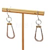 Zinc Alloy Dangle Earrings FS-WGD4152-01-4