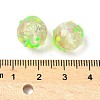 Luminous Handmade Enamel Gold Sand Glass Beads Strands LAMP-U004-08B-5