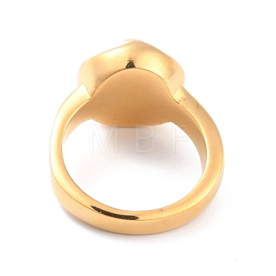 Enamel Windmill Finger Ring for Women RJEW-L103-03B-G-1