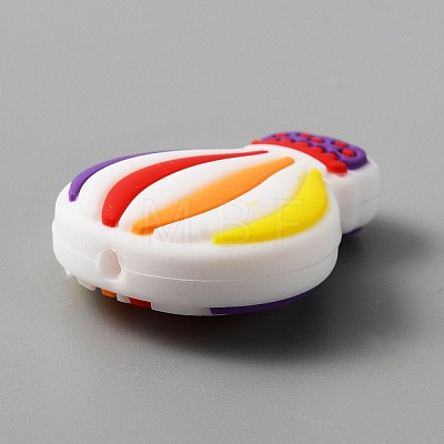 Silicone Beads AJEW-WH0304-20C-1