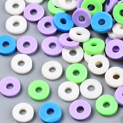 Handmade Polymer Clay Beads CLAY-T019-02B-46-1