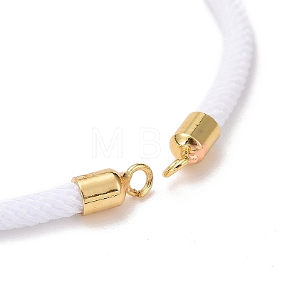 Adjustable Polyester Cord Bracelet Making MAK-C001-01E-1