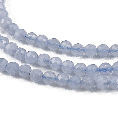Natural Blue Lace Agate Beads Strands G-E411-12-3mm-01-1