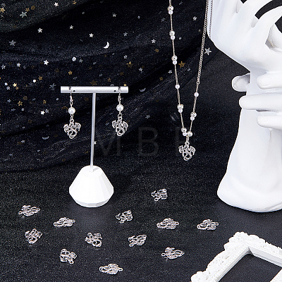 80Pcs Tibetan Style Alloy Pendants TIBE-DC0001-22-1