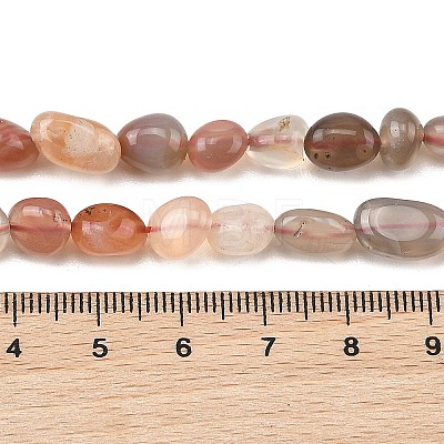 Natural Agate Beads Strands G-P623-A02-01-1