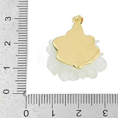 Rack Plating Brass Pendants KK-C082-15G-01-1