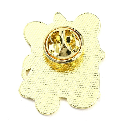 Chinese Style Dancing Lion Enamel Pins JEWB-Q032-02A-1