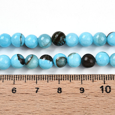 Natural Persian Jade Beads Strands G-A255-A02-01H-1