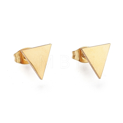 Triangle 304 Stainless Steel Jewelry Sets SJEW-M097-15G-1