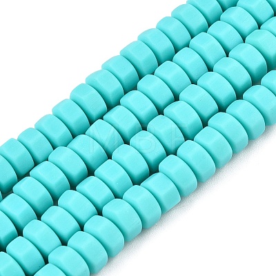 Handmade Polymer Clay Beads Strand CLAY-T021-01M-1