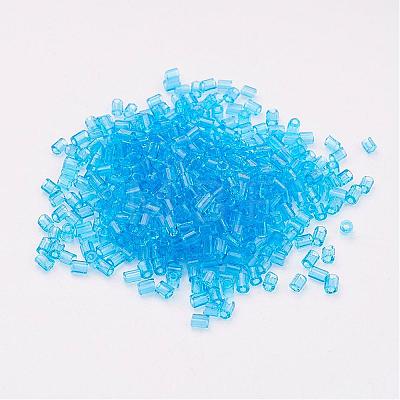 11/0 Two Cut Round Hole Glass Seed Beads SEED-G006-2mm-03-1