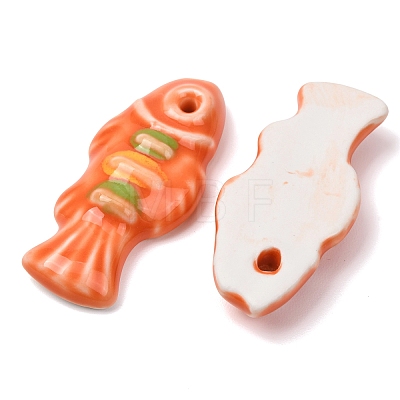 Handmade Porcelain Big Pendants PR-CBA26C9-01C-1