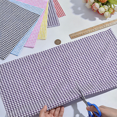 7Pcs Cotton Fabric DIY-WH0579-88A-1