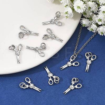 SHEGRACE Brass Micro Pave Clear Cubic Zirconia Pendants XGRQ2C489-403P-1