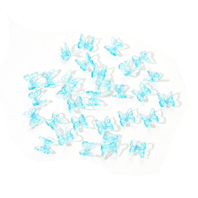 3D Resin Butterfly Nail Charms MRMJ-Q072-25C-1