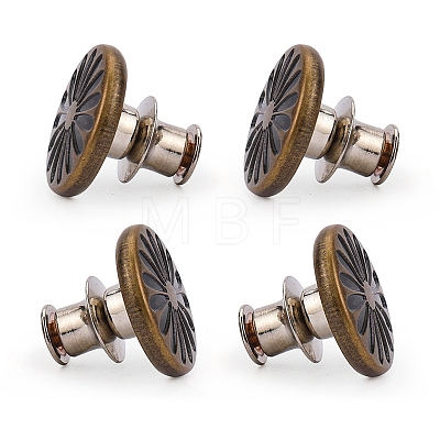 Alloy Adjustable Jean Button Pins PW-WGFFBA6-02-1