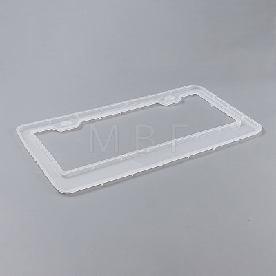 License Plate Frame Silicone Molds X-DIY-Z005-06-1