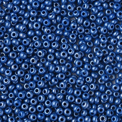 8/0 Czech Opaque Glass Seed Beads SEED-N004-003A-09-1