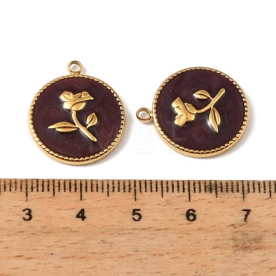 304 Stainless Steel Pendants STAS-I371-17G-01-1