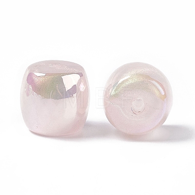 Opaque Acrylic Beads OACR-C009-01-1