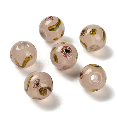 Handmade Opaque Lampwork Beads LAMP-C016-04B-01-1