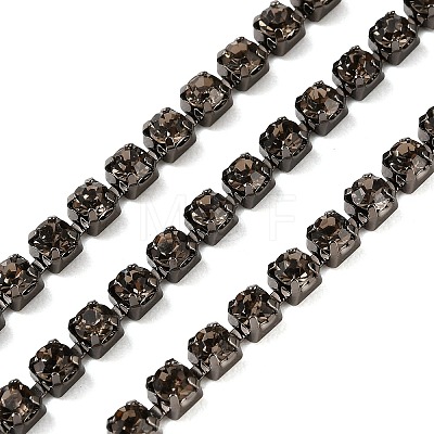 Iron Rhinestone Cup Chains CH-A008-01I-1