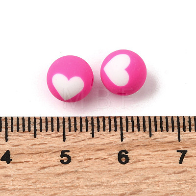 Handmade Polymer Clay Beads CLAY-I011-01B-01-1
