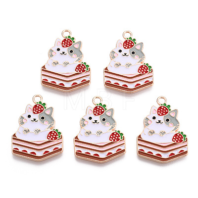 Alloy Enamel Pendants ENAM-S115-171-1