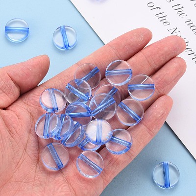 Transparent Acrylic Beads TACR-S154-09A-86-1