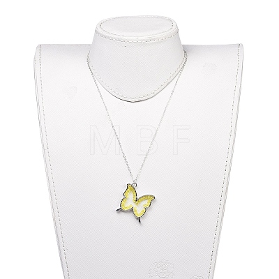 Glass Dangle Earring & Pendant Necklace Jewelry Sets SJEW-JS01076-05-1