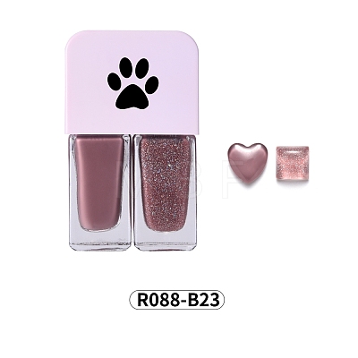 12ml Two Tone Nail Polish MRMJ-R088-B23-1