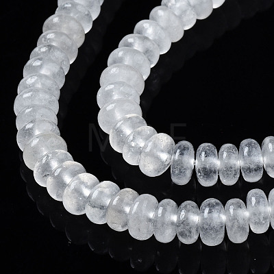 Natural Crackle Quartz Beads Strands G-S366-098-1