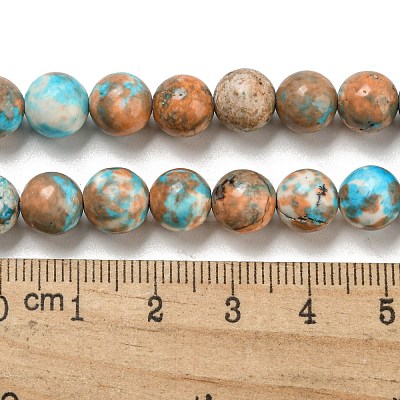 Synthetic Imperial Jasper Beads Strands G-N342-25C-1-1