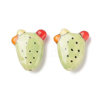 Handmade Porcelain Beads X-PORC-G002-16B-1