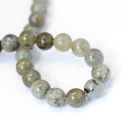 Natural Labradorite Round Bead Strands X-G-E334-4mm-19-1