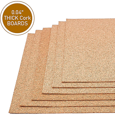 Cork Sheets Plain DIY-BC0011-89-1