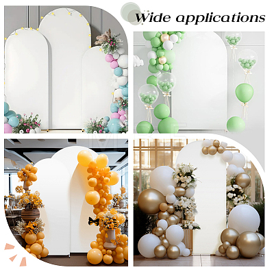 1Pc Polyester & Spandex Wedding Arch Cover Cloth DIY-CN0004-09C-03-1