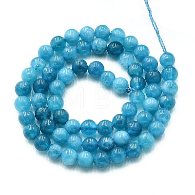 Natural Quartz Beads Strands G-N355-6mm-16-1
