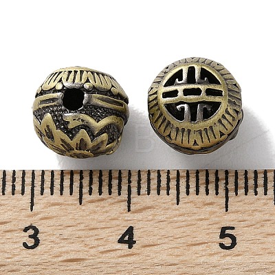 Tibetan Style Brass Beads KK-M284-47AB-1