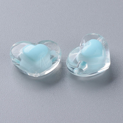 Transparent Acrylic Beads TACR-S152-08A-10-1