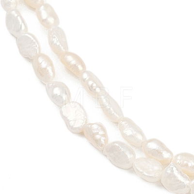 Natural Cultured Freshwater Pearl Beads Strands PEAR-P064-20E-03C-1