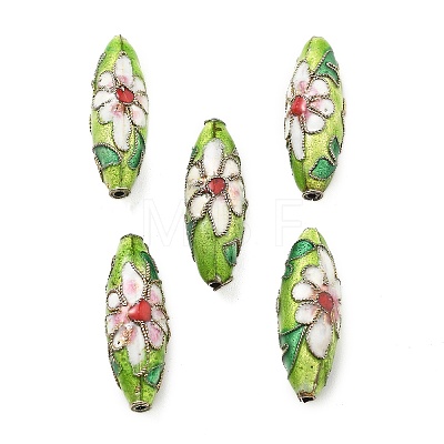 Handmade Cloisonne Beads CLB-Q002-07B-1