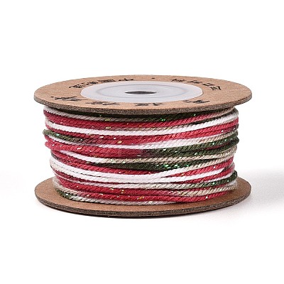 30M Segment Dyed Macrame Cotton Cord OCOR-T018-01D-1