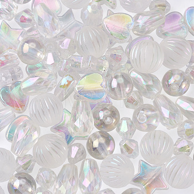 Transparent Acrylic Beads TACR-TA0001-11-1